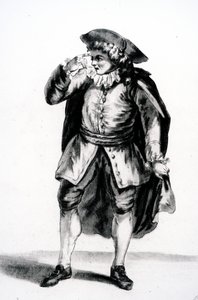 Het kostuum van Arnolphe, uit De School voor Vrouwen door Molière
