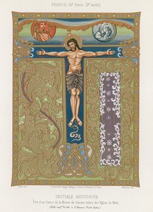 De kruisiging van Jezus Christus door French School