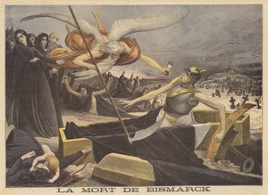 De dood van Bismarck door French School
