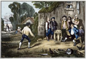 Het spel van het vat - 19e eeuw