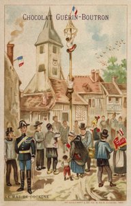 De gladde paal door French School