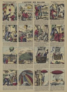 De geschiedenis van ballonnen door French School