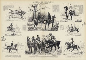 De geschiedenis van paardrijden door French School