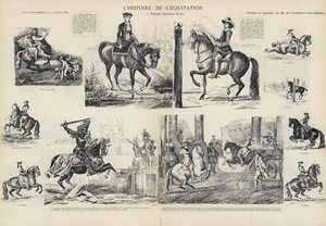 De geschiedenis van paardrijden door French School