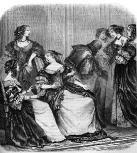 De literaire salon van de markiezin de Rambouillet inspireerde Molière om 