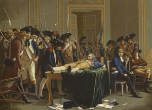 De ochtend van 10 Thermidor, Jaar II (1794) door French School