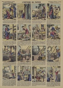 Het verhaal van papier door French School