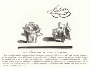 De kachels van Pere Duchesne door French School
