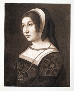 Vermoedelijk Margaret Tudor, dochter van Hendrik VII, Koningin van Schotland, c.1520, pub. 1902