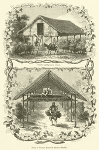 Tilembar of Perzische zijderupsboerderij door French School