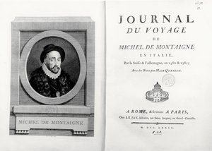 Titelpagina en frontispice met portret van de auteur door A. de Saint Aubin, uit 