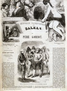 Titelpagina van de originele editie van Balzac