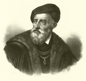 Tiziano Vecelli of Tiziano Vecellio, bekend in het Engels als Titian, portret