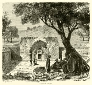 Graf van de Maagd (gravure) door French School