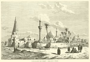 Graf van sjeik Omar, in Bagdad door French School