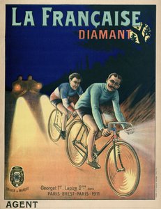 Tour de France fietsaffiche uit 1911