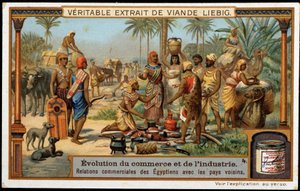Handel en Industrie Ontwikkeling: Egyptische Handelsbetrekkingen met Naburige Landen door French School