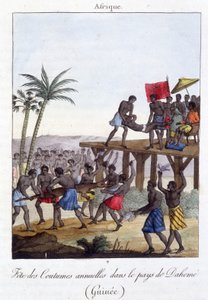 Traditioneel festival in Guinee