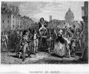 Triomf van Marat - in 