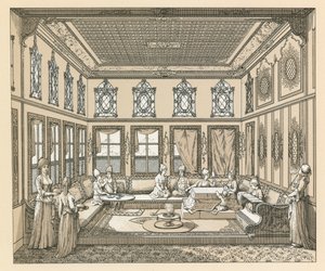 Turkse klederdracht door French School