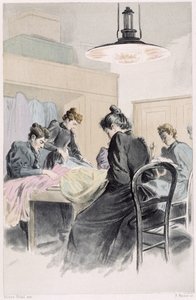 Een naaiatelier - in 