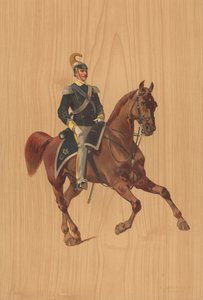 Onbekende soldaat te paard door French School