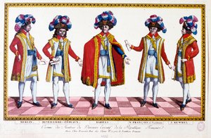 Geüniformeerde leden van het (Directoire), het Directoraat of de Directie