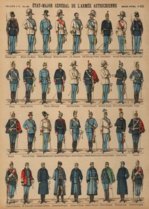 Uniformen van het Oostenrijks-Hongaarse leger door French School