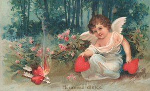 Valentijn Cupido door French School