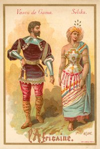 Vasco da Gama en Selika, uit Giacomo Meyerbeer
