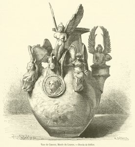 Vase de Canosa, Musee du Louvre door French School