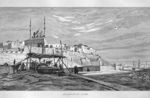 Uitzicht op de Citadel van Caïro, uit L
