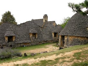 Uitzicht op de Cabanes de Breuil