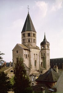 Uitzicht op de Clocher de l