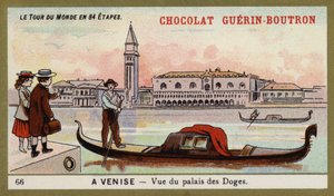 Uitzicht op het Dogepaleis, Venetië