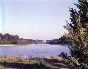 Uitzicht op het Grote Kanaal door French School