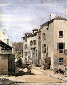 Uitzicht op de Stad Clamart, Frankrijk door French School