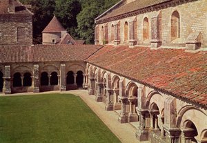 Zicht op het klooster