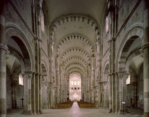 Zicht op het interieur, 1120-50