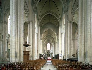 Uitzicht op het schip, c.1162-80