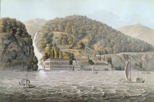 Villa Pliniana, Comomeer, 1803 door French School