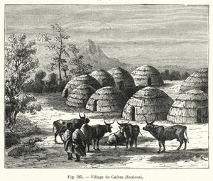 Dorp van Cafres, Zulu