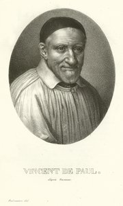 Vincent de Paul door French School