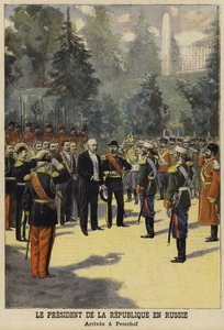 Bezoek van de Franse president Felix Faure aan Rusland, 1897