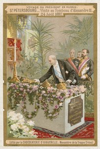 Bezoek van de Franse president Felix Faure aan Rusland, 24 augustus 1897