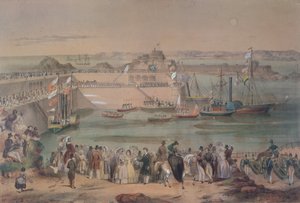 Bezoek van koningin Victoria aan Jersey in 1846, 1847 door French School