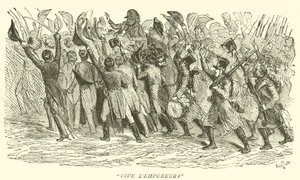 "Leve de keizer!" (gravure)