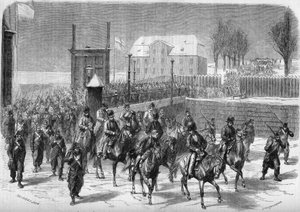 Oorlog van de hertogen tussen Denemarken en Pruisen en Oostenrijk door French School