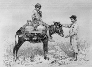 Waterdrager, uit La Syrie d