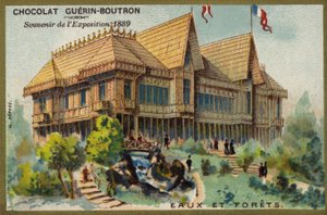 Wateren en bossen door French School